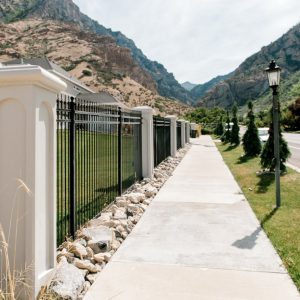 renaissance concrete fence