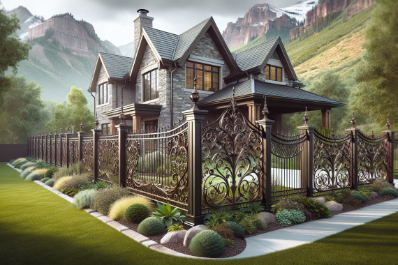 10 Stunning Wrought Iron Garden Fence Designs to Transform Your Yard ...