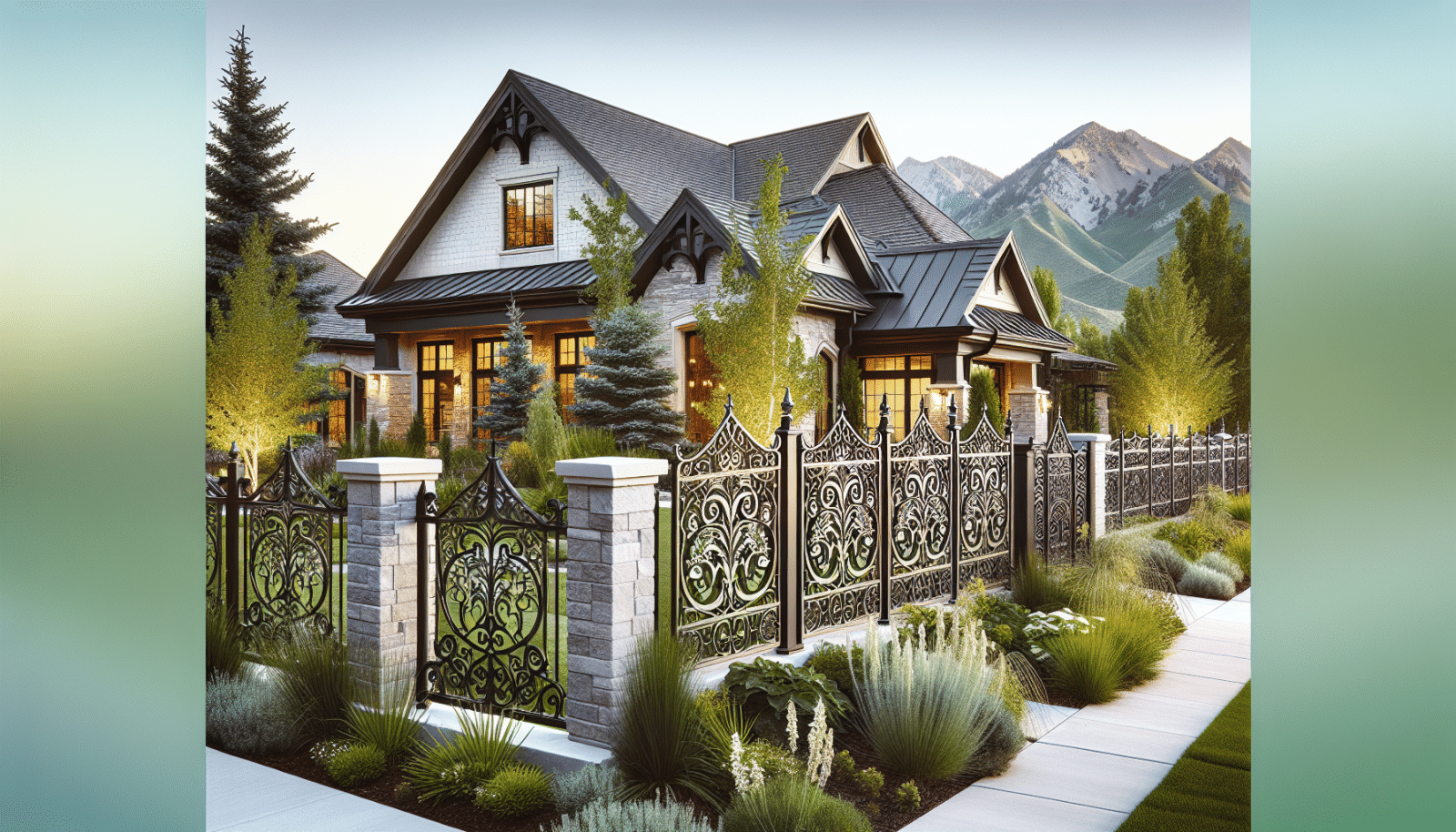 You are currently viewing Elevate Your Outdoor Space: Mastering Wrought Iron Fence Design