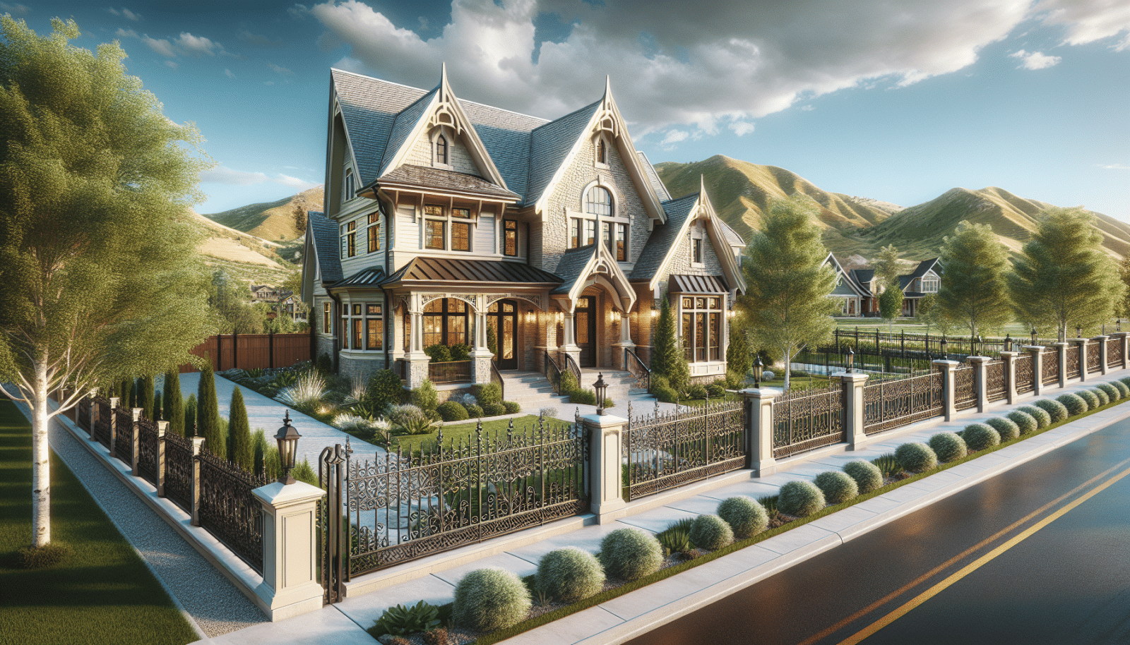 You are currently viewing How Custom Wrought Iron Fences Enhance Property Value
