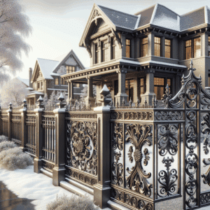 Read more about the article The Ultimate Guide to Ornamental Wrought Iron Fences: Design, Durability, and Care