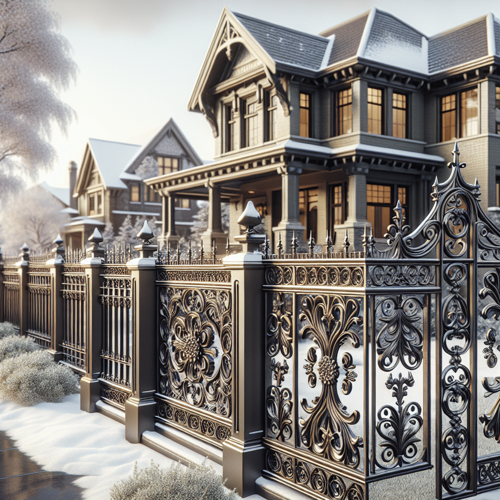 You are currently viewing The Ultimate Guide to Ornamental Wrought Iron Fences: Design, Durability, and Care