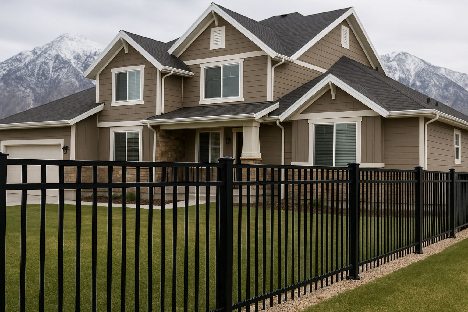 You are currently viewing Aesthetic and Durable: Why Choose Commercial Aluminum Fencing