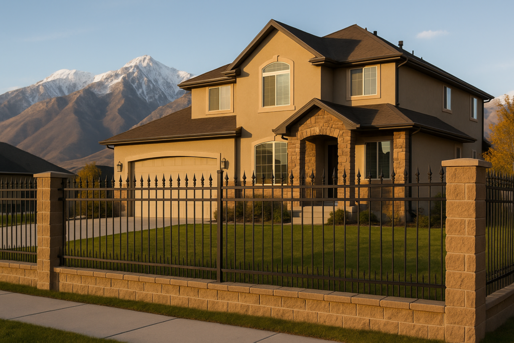 Read more about the article How a Wrought Iron Security Fence Can Increase Your Property Value