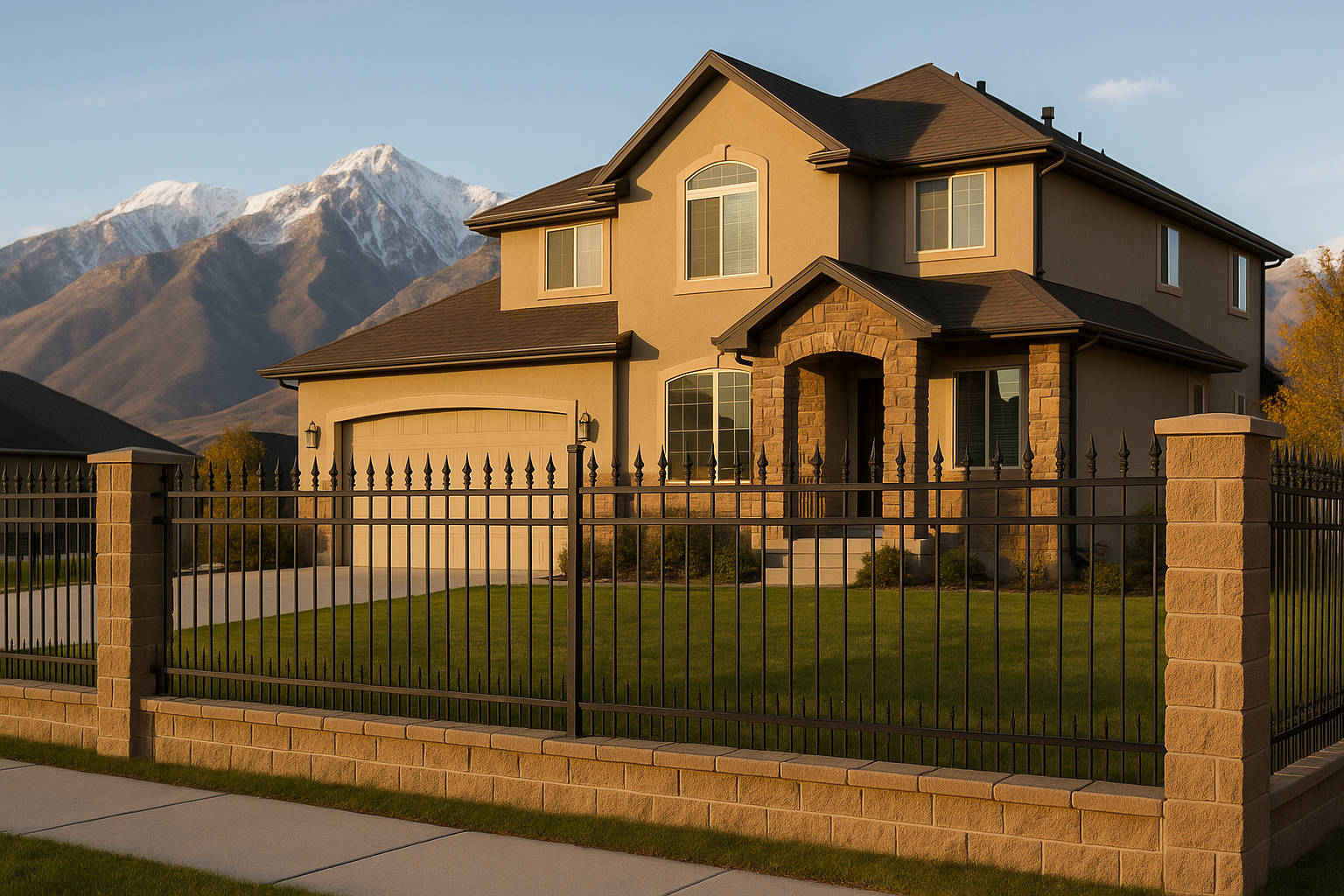 You are currently viewing How a Wrought Iron Security Fence Can Increase Your Property Value